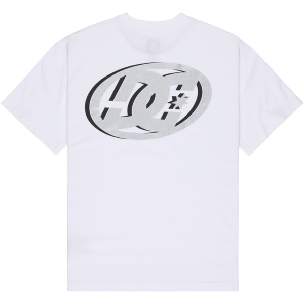 2026 DC Shoes Mens DC Chromie T-Shirt EDYZT04501 - White